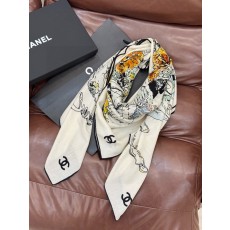 샤넬(CHANEL) 아뜰리에 컬렉션 캐시미어 실크 목도리 스카프
