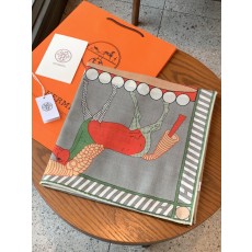 에르메스(HERMES) 풀 스피드 캐시미어 실크 목도리 스카프