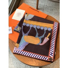 에르메스(HERMES) 풀 스피드 캐시미어 실크 목도리 스카프