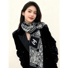 샤넬(CHANEL) 캐시미어 실크 목도리 스카프
