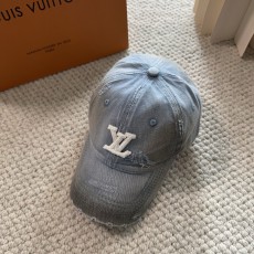 루이비통(LV) 로고 볼캡 모자