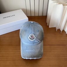 몽클레어 몽클레르(MONCLER) 워싱 디스트로이드 볼캡 모자