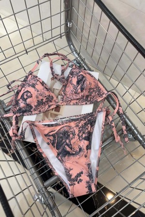 디올(DIOR) 정글 비키니 수영복