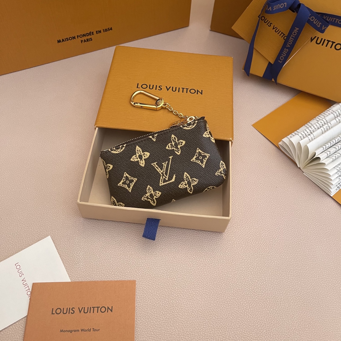 루이비통(LV) 130주년 기념 키 파우치(Key Pouch) 지갑