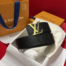 LV 루이비통 남성용 프리미엄 엠보싱 벨트 (M0032)