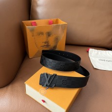 LV 루이비통 남성 클래식 다미에 체크 벨트