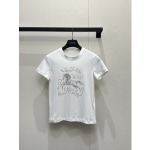 루이비통(LV) 말 프린트 반팔 티셔츠 의류