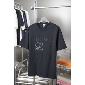 로에베(LOEWE) 아플리케 로고 반팔 티셔츠 의류