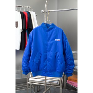 발렌시아가(Balenciaga) 자수 로고 항공 점퍼 의류