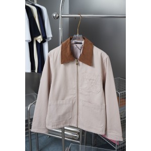 루이비통(LV) 포켓 자수 캔버스 자켓 의류