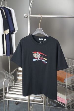 버버리(BURBERRY) 자수 로고 반팔 티셔츠 의류