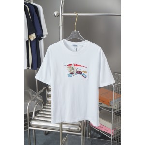 버버리(BURBERRY) 자수 로고 반팔 티셔츠 의류