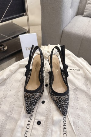 디올(DIOR) J’ADIOR 리본 스트랩 힐 샌들 신발