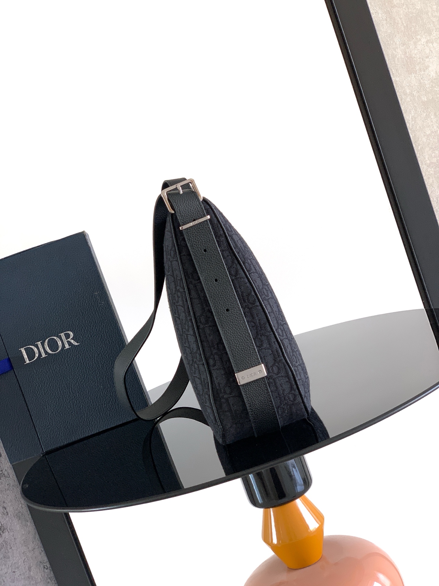 Dior CD 디올 슬라이더(Slider) 지퍼 호보백 크로스백 가방 라지