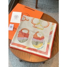 에르메스(HERMES) 캐시미어 실크 숄 목도리 스카프