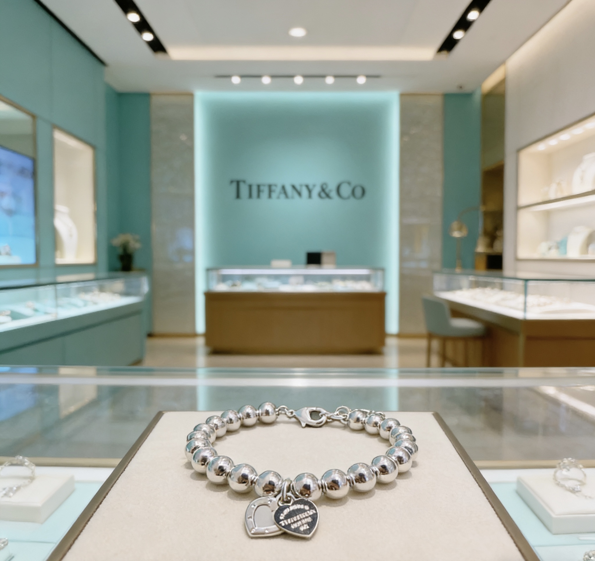 티파니(TIFFANY & CO.) 빈티지 실버 팔찌 악세사리