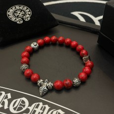 크롬하츠(Chrome Hearts) 화이트 터키석 멀티 비즈 팔찌 악세사리