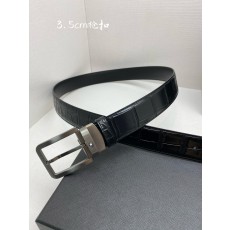 몽블랑(Montblanc) 가죽 벨트