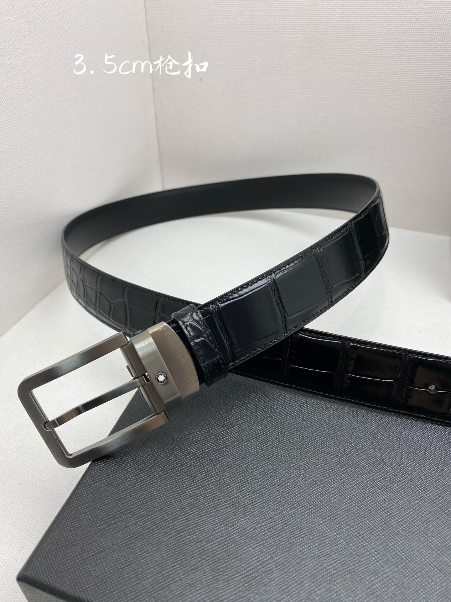 몽블랑(Montblanc) 가죽 벨트