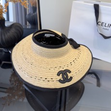 샤넬(CHANEL) 라피아 썬캡 모자