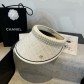 샤넬(CHANEL) 진주 헤어밴드 썬캡 모자