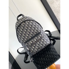 Dior CD 디올 라이더(Rider) 오블리크 백팩 - 베이지 & 블루 (스몰) 가방