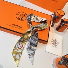 에르메스(HERMES) 트윌리 실크 목도리 스카프