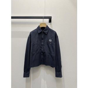 미우미우(MIU MIU) 차콜 셔츠 자켓 의류