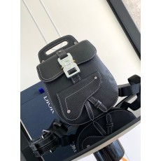 Dior CD 디올 미니 새들 백팩 (네이비 오블리크) 가방