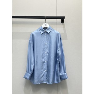 Loewe 로에베 자수 실크 셔츠 의류