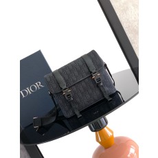 Dior CD 디올 히트 더 로드(Hit The Road) 플랩 메신저백 (블랙 오블리크) 크로스백 가방
