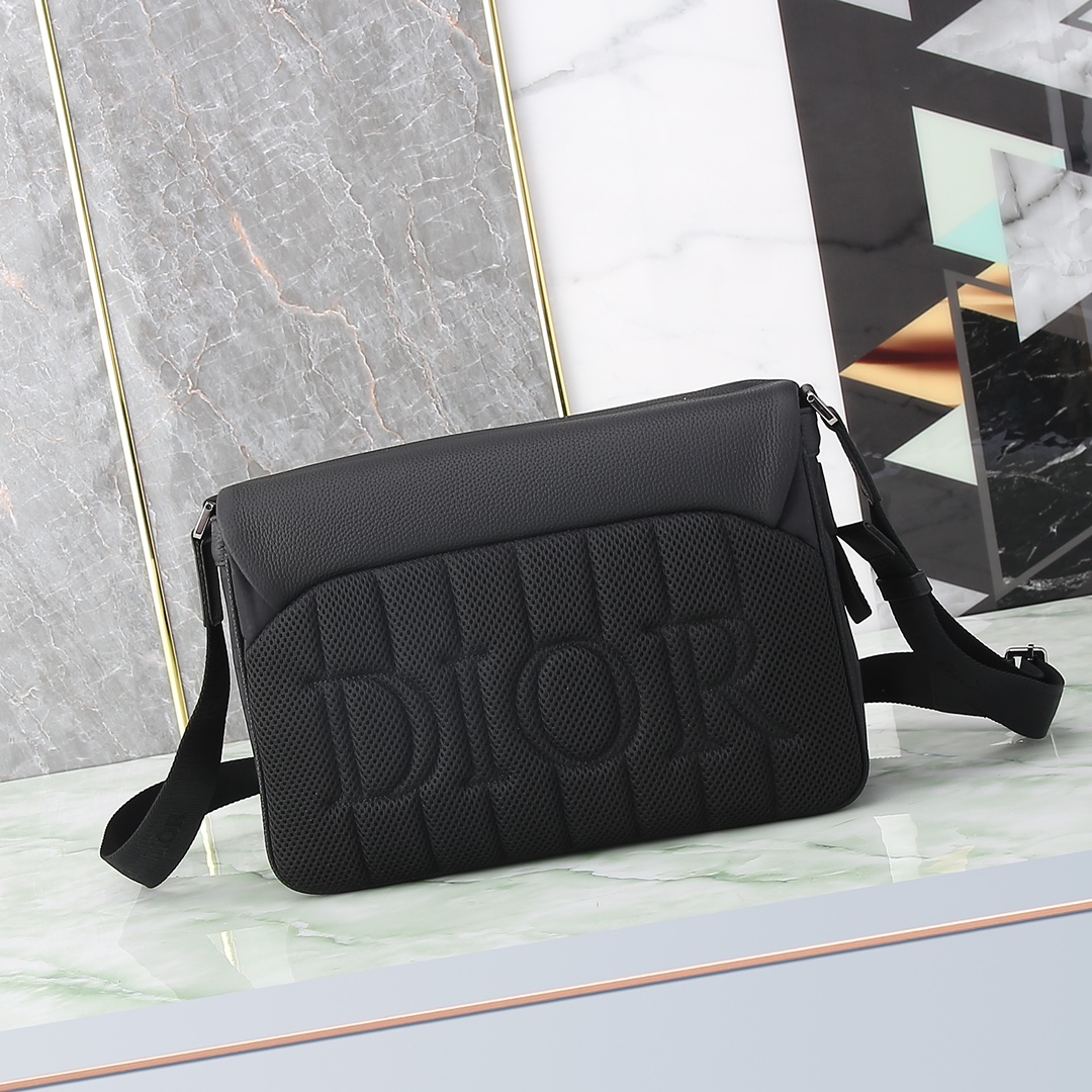 Dior CD Explorer 디올 익스플로러 메신저백 (블랙 니론 오블리크) 크로스백 가방