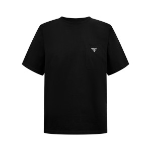 프라다(PRADA) 포켓 삼각 로고 반팔 티셔츠 의류