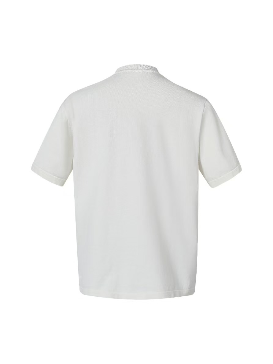 루이비통(LV) 로고 자수 니트 반팔 티셔츠 의류