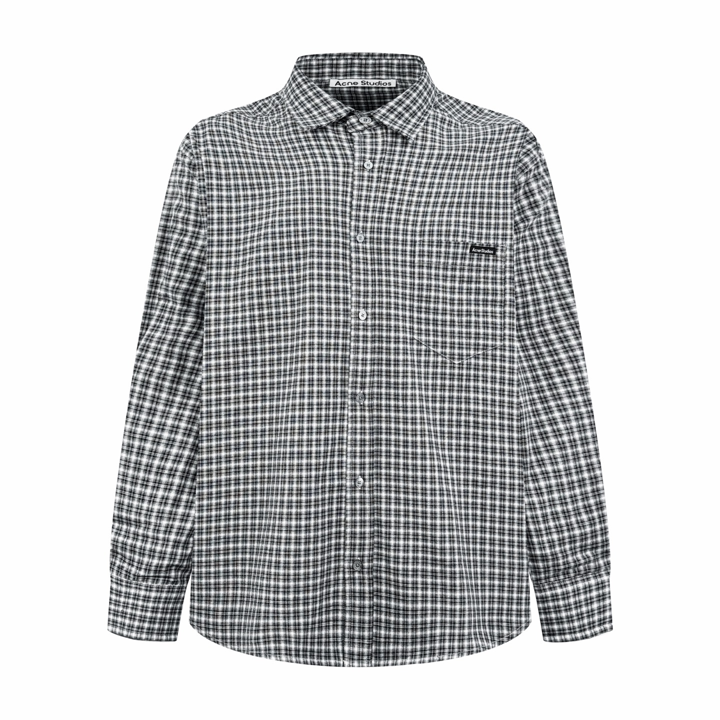 아크네 스튜디오(Acne Studios) 체크 플란넬 버튼 셔츠 의류