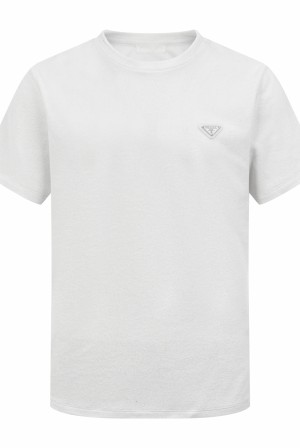 프라다(PRADA) 삼각 로고 타월 반팔 티셔츠 의류