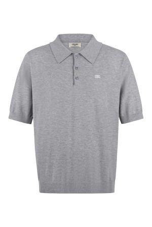 셀린느(CELINE) 로고 자수 반팔 폴로 셔츠 의류