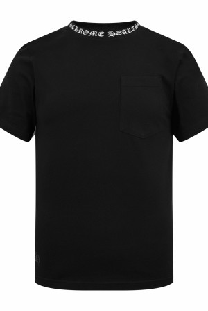 크롬하츠(Chrome Hearts) 레터 프린트 포켓 반팔 티셔츠 의류