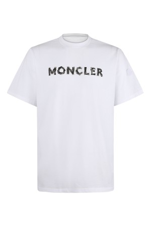 몽클레어 몽클레르(MONCLER) 로고 프린트 반팔 티셔츠 의류