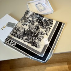 디올(DIOR) 정글 핸드드로잉 실크 스카프 목도리 스카프