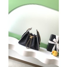 Chanel 샤넬 26P 라피아 버킷백 가방 스몰