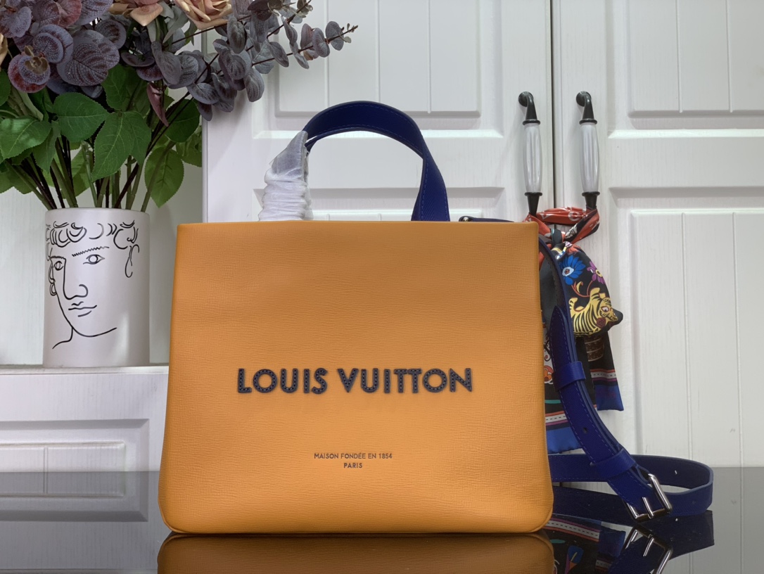 LV 루이비통 MINI SHOPPER TOTE 미니 쇼퍼 토트백 가방 (옐로우) 미니