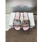 디올(DIOR) 라피아 자수 슬리퍼 샌들 신발
