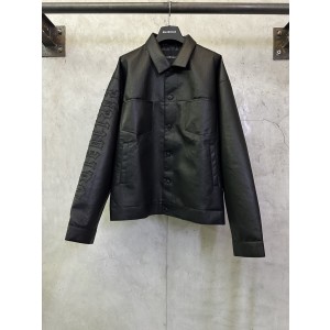 발렌시아가(Balenciaga) 싱글 버튼 레더 자켓 의류