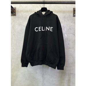 셀린느(Celine) 레터 로고 후드 스웨트셔츠 의류