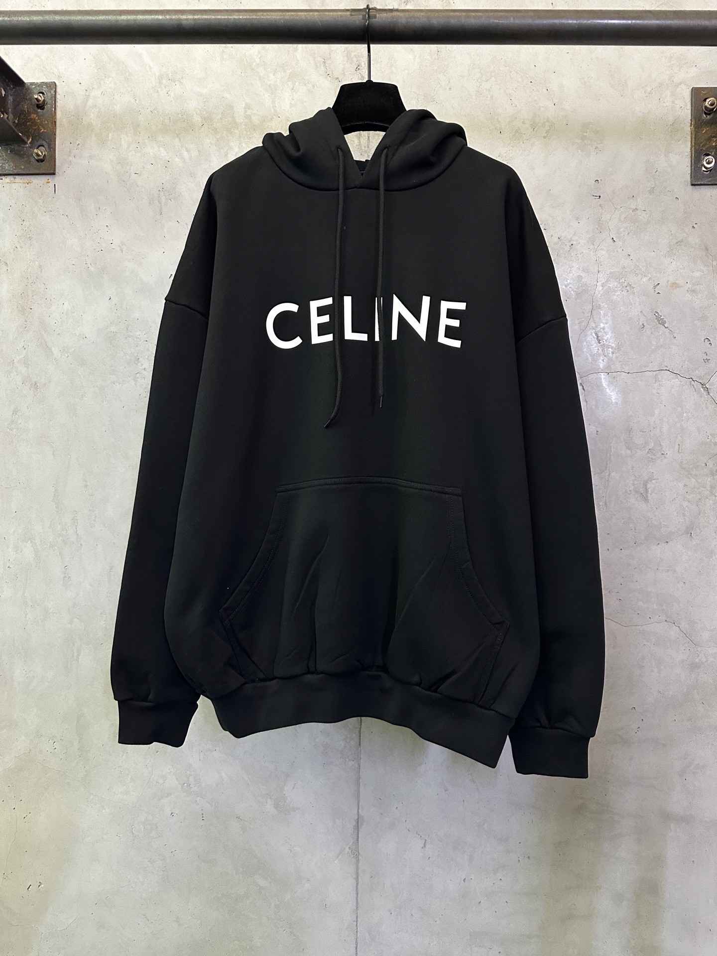 셀린느(Celine) 레터 로고 후드 스웨트셔츠 의류