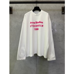 아크네 스튜디오(Acne Studios) 레터링 긴팔 티셔츠 의류