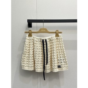 miumiu 미우미우 펀칭 스커트 치마 의류