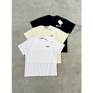 자크뮈스(Jacquemus) 자수 로고 테이프 반팔 티셔츠 의류