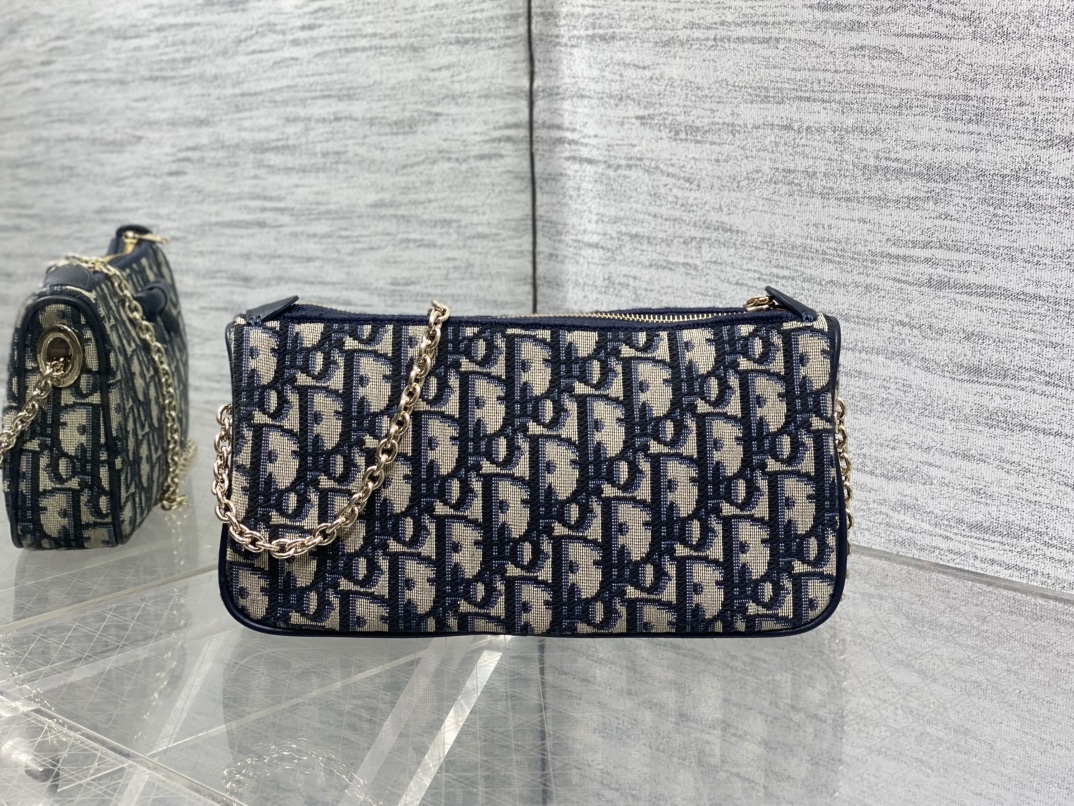 Dior CD 디올 오블리크 리본 체인백 가방